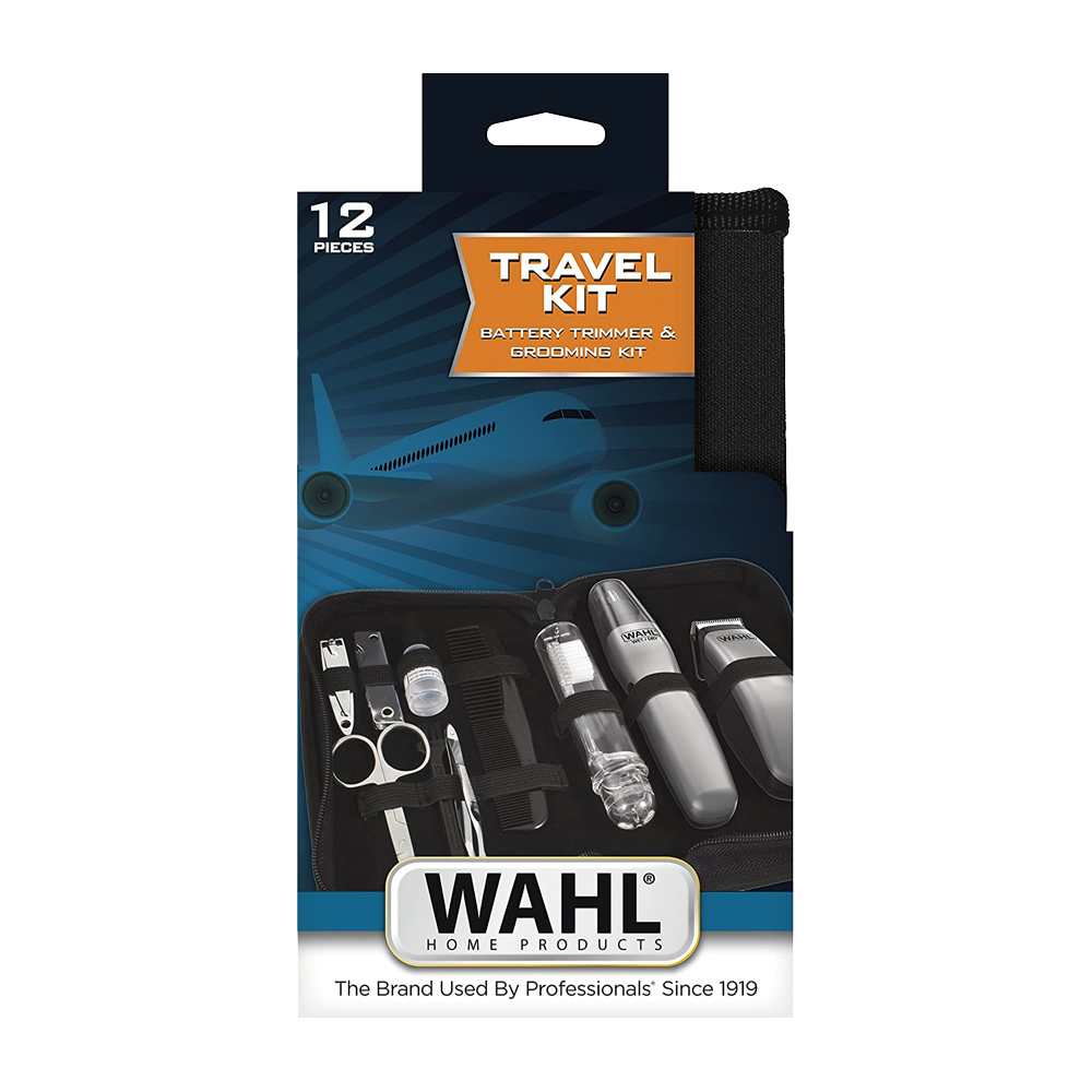 Wahl Travel Kit Regolabarba + Trimmen 12 Accessori - -