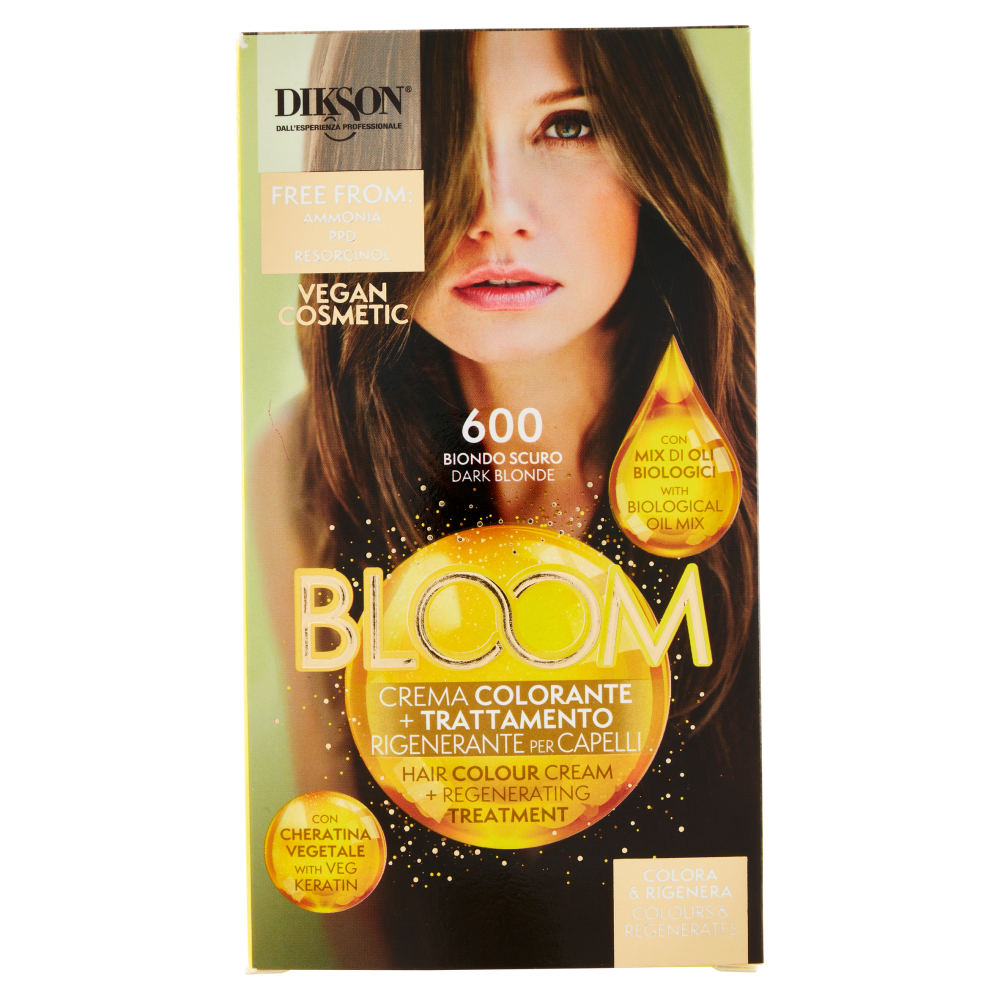 Dikson Bloom Crema Colorante 600 Biondo Scuro - -