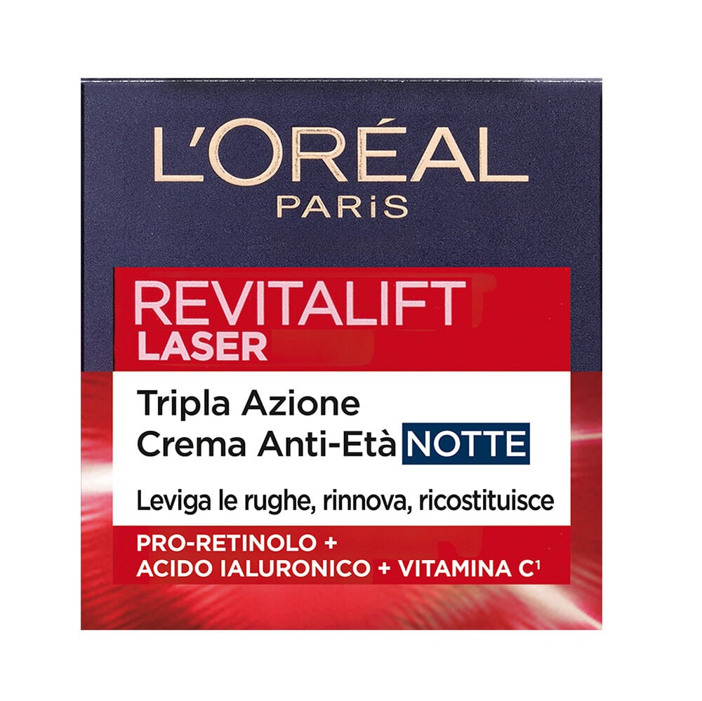 L'Oréal Paris Revitalift Laser X3 Crema-Maschera Anti-Età Notte 50 ml - -