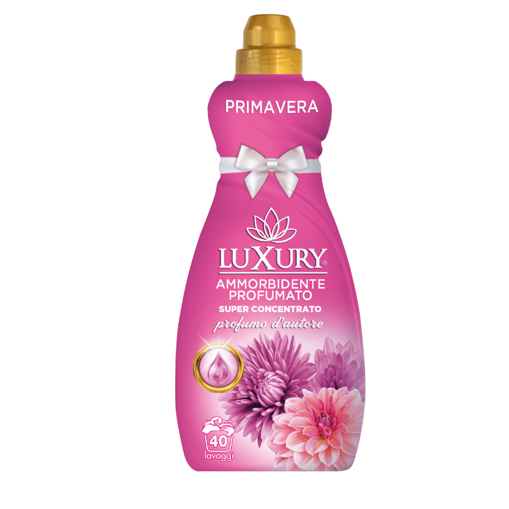 Luxury Primavera Ammorbidente Profumato Super Concentrato 900 ml 40 Lavaggi - -