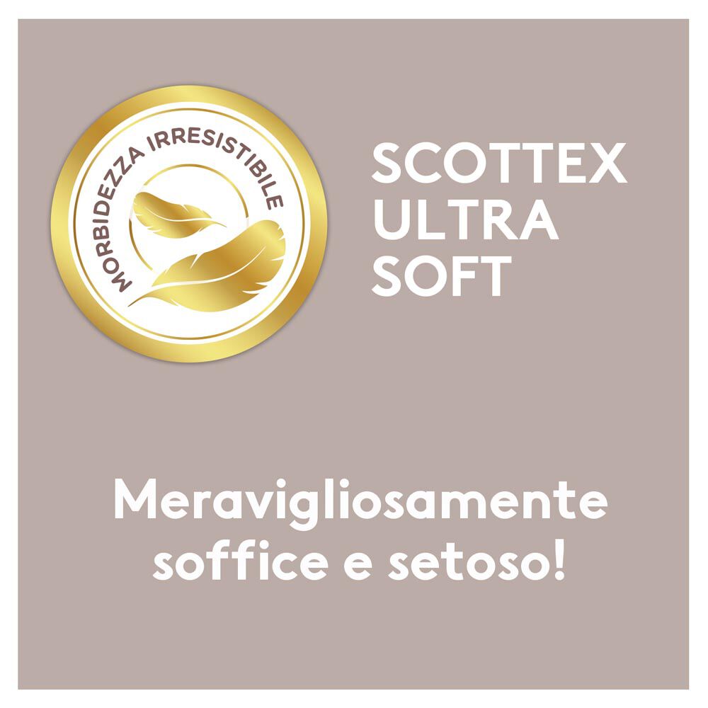 Scottex Ultra Soft Box Fazzoletti Box da 80 Fazzoletti, , large