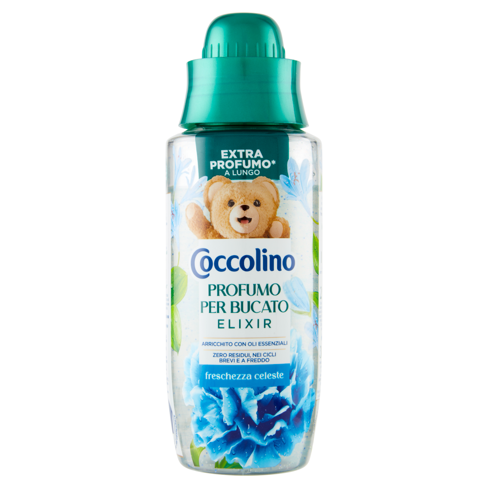Coccolino Profumo per Bucato Elixir Freschezza Celeste 342 ml - -