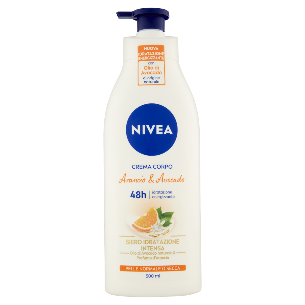 Nivea Crema Corpo Arancio & Avocado 500 ml - -