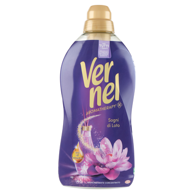Vernel Concentrato Aromatherapy Sogni di Loto 48 Lavaggi