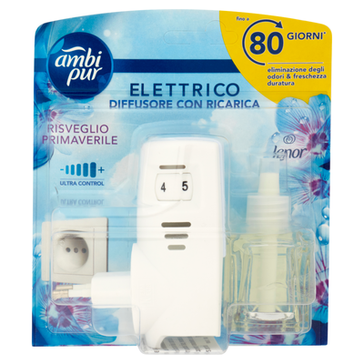 Ambi Pur Lenor Risveglio Primaverile Profumatore per Ambienti Elettrico Starter Kit