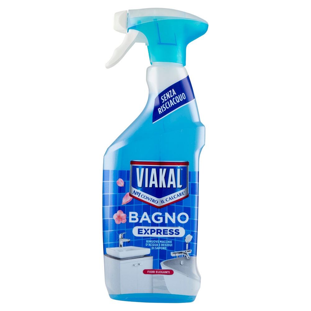 Viakal Bagno Express Fiori Eleganti 470 ml, , large