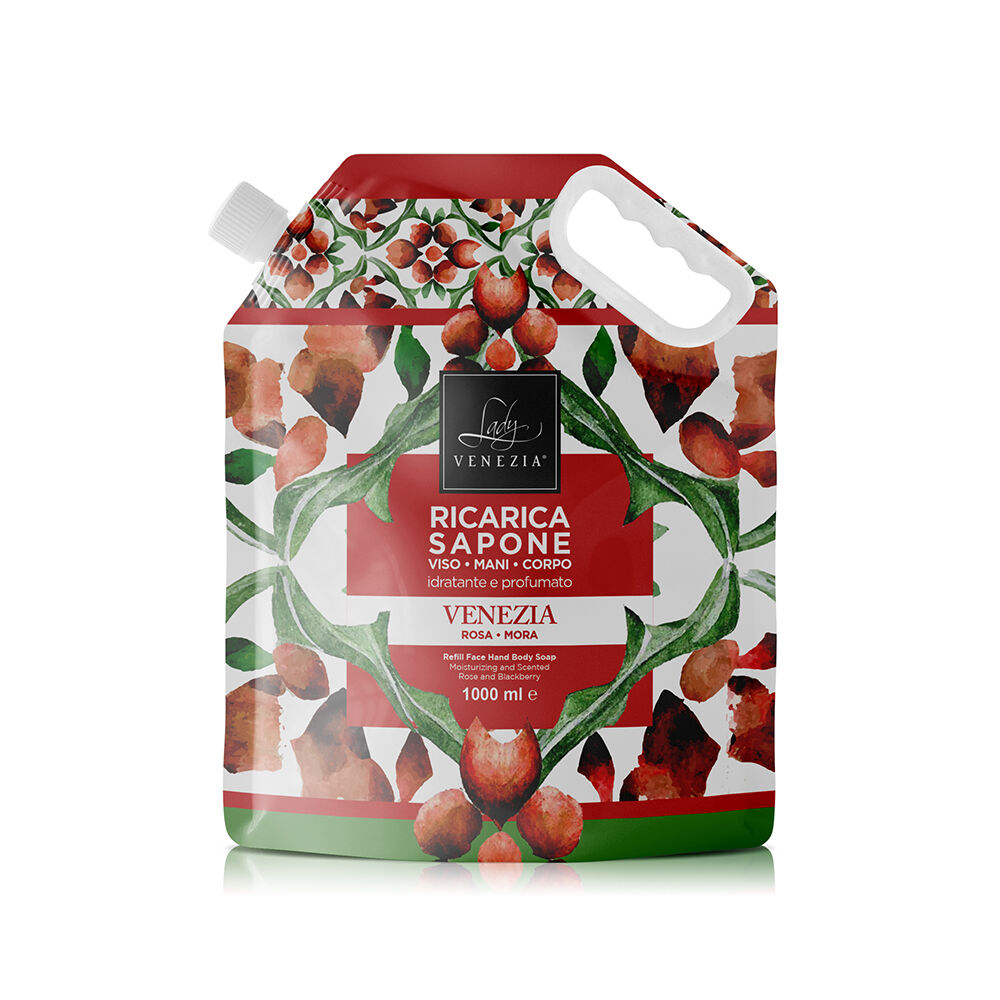 Lady Venezia Venezia Sapone Mani Ricarica 1 Litro, , large