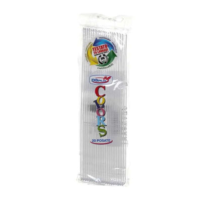 Dopla Coltelli Plastica Riutilizzabili 20 pz