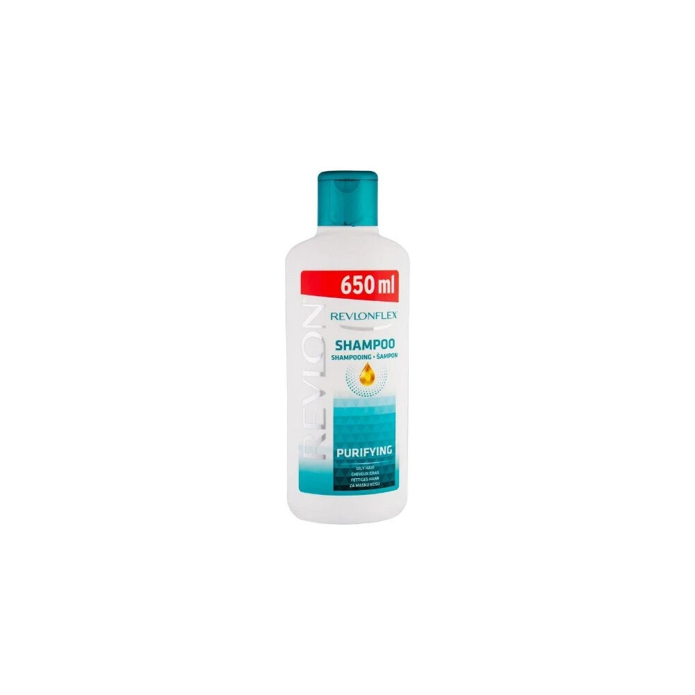 Revlon Flex Keratin Shampoo Purificante per Capelli Grassi 650 ml, , large