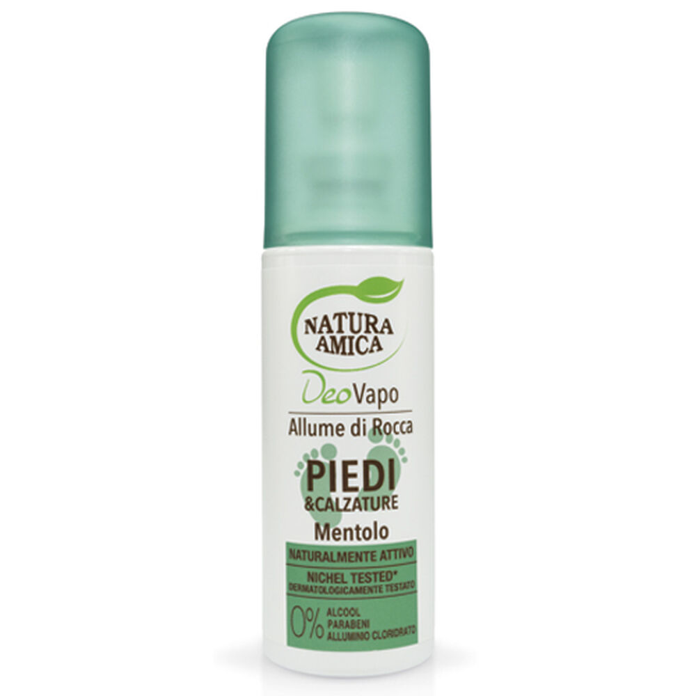 Natura Amica Deodorante Piedi Mentolo 100ml, , large