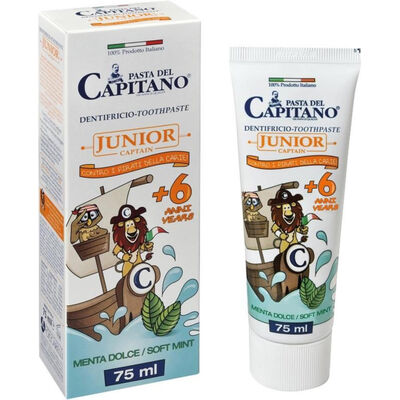 Pasta del Capitano Junior Captain +6 anni Dentifricio Menta Dolce 75ml