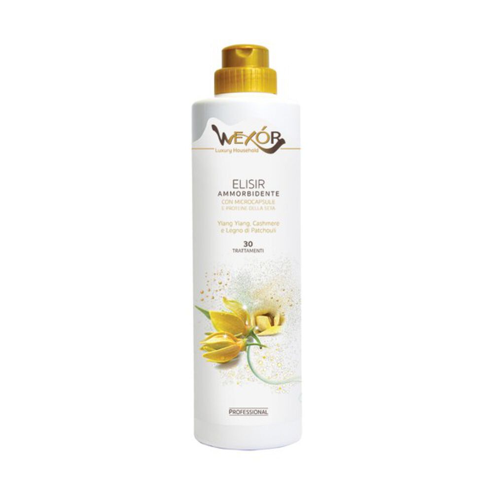Wexor Elisir Ammorbidente Ylang Ylang, Cashmere e Legno di Patchouli 750 ml, , large