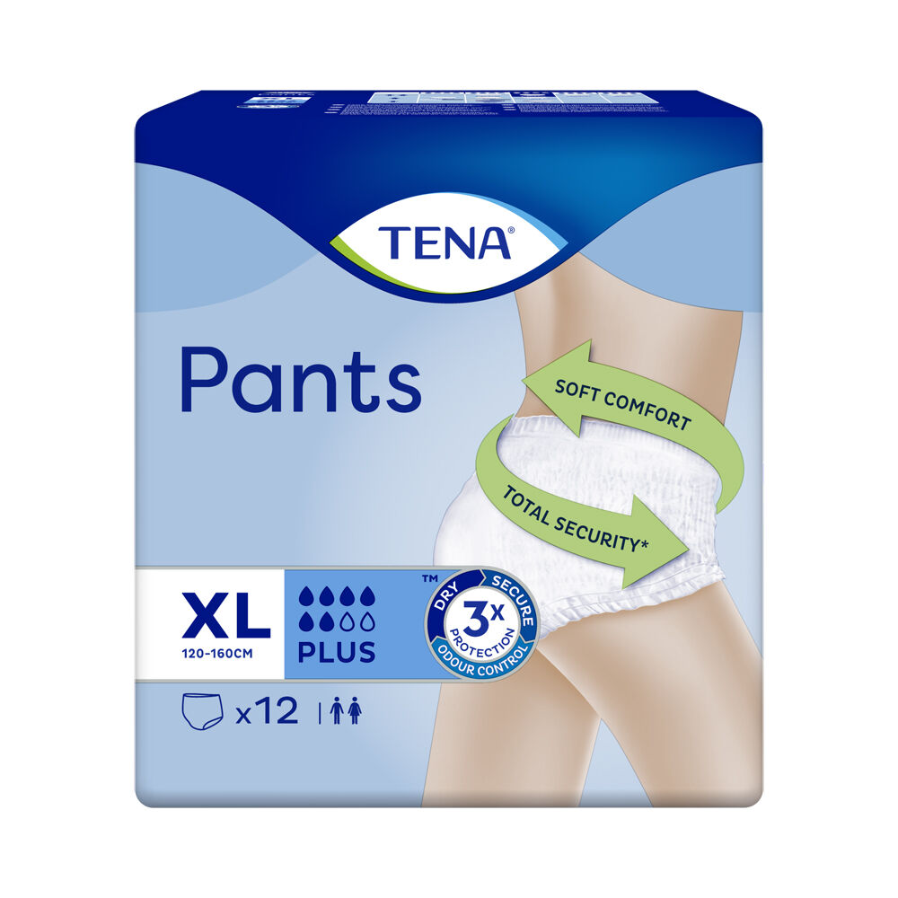 Tena Pants Plus XL 12 - pants unisex, , large image number null