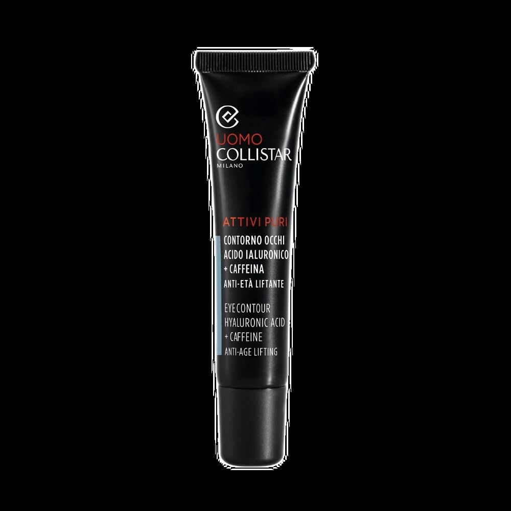 Collistar Uomo Attivi Puri Contorno Occhi Acido Ialuronico + Caffeina 15ml, , large