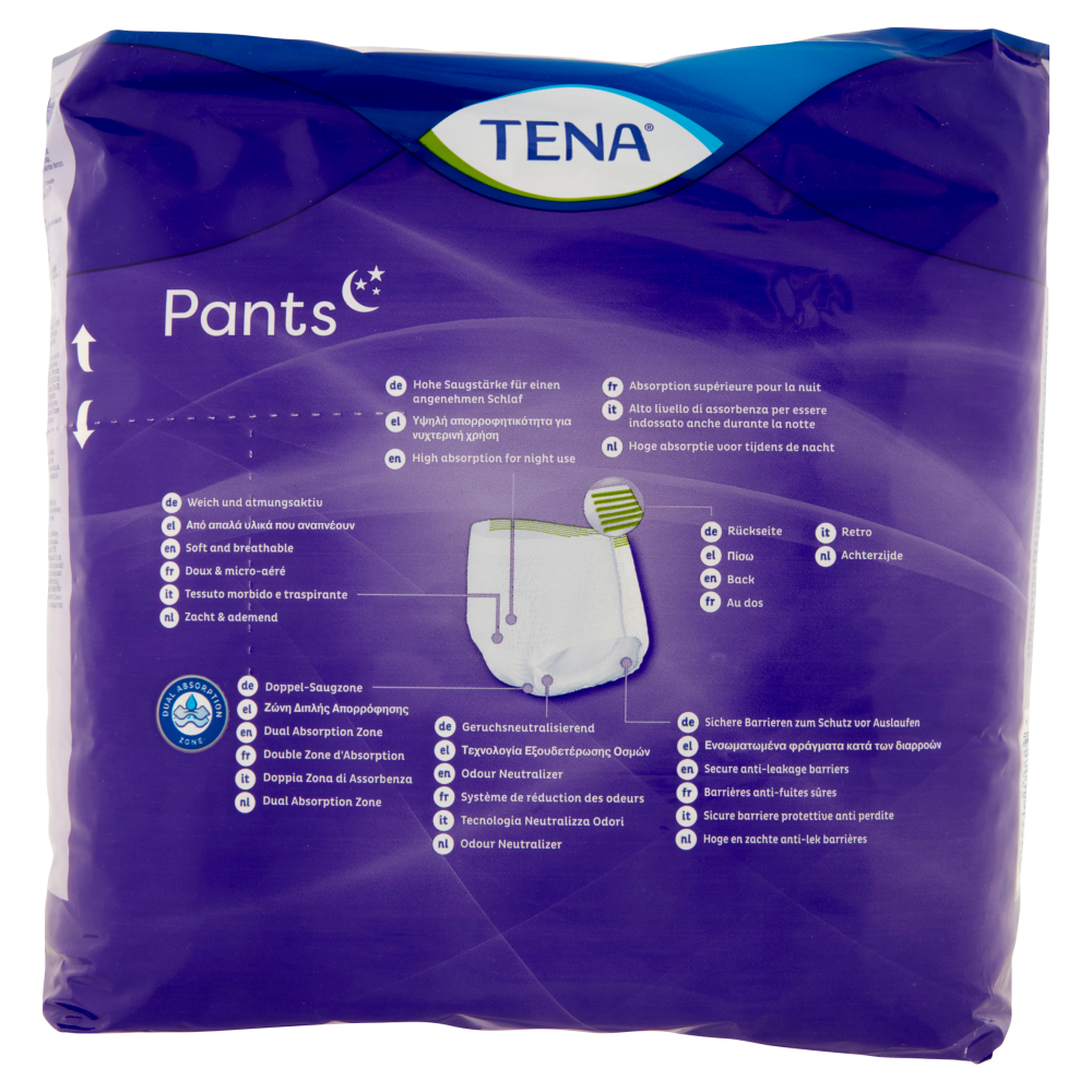 Tena Pants Plus Night XL 10Pz, , large
