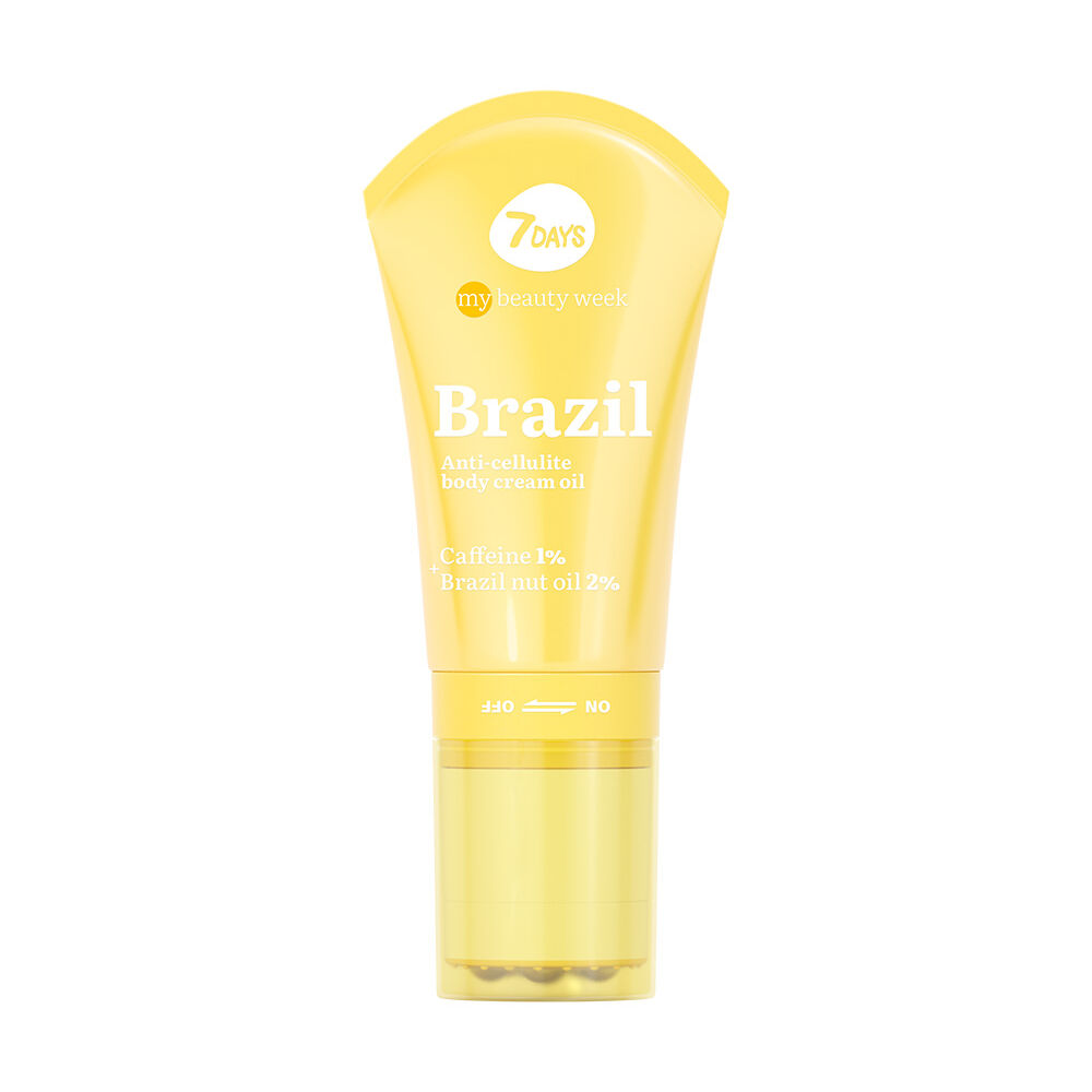 7Days Crema Corpo Anticellulite con Rullo Massaggiatnte 3D 130 ml, , large