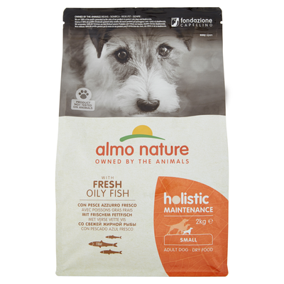 Almo Nature Holistic Maintenance Small Adult Dog con Pesce Azzurro Fresco 2 kg