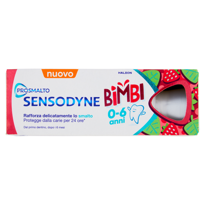 Sensodyne Prosmalto Bimbi Dentifricio per Bambini 0-6 anni 50 ml
