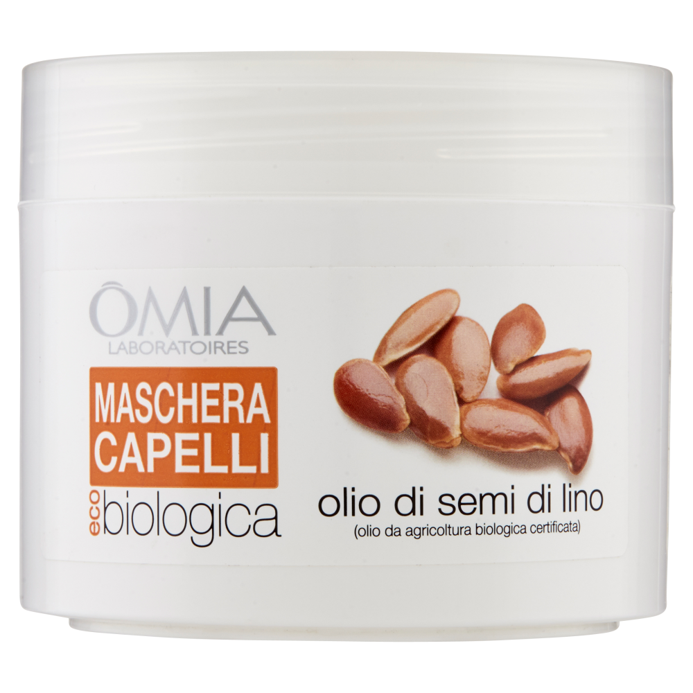 Omia Ecobiologico Olio Semi Lino Maschera 250 ml - -