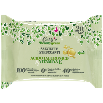 Caddy&rsquo;s Beauty Salviette Struccanti 20pz