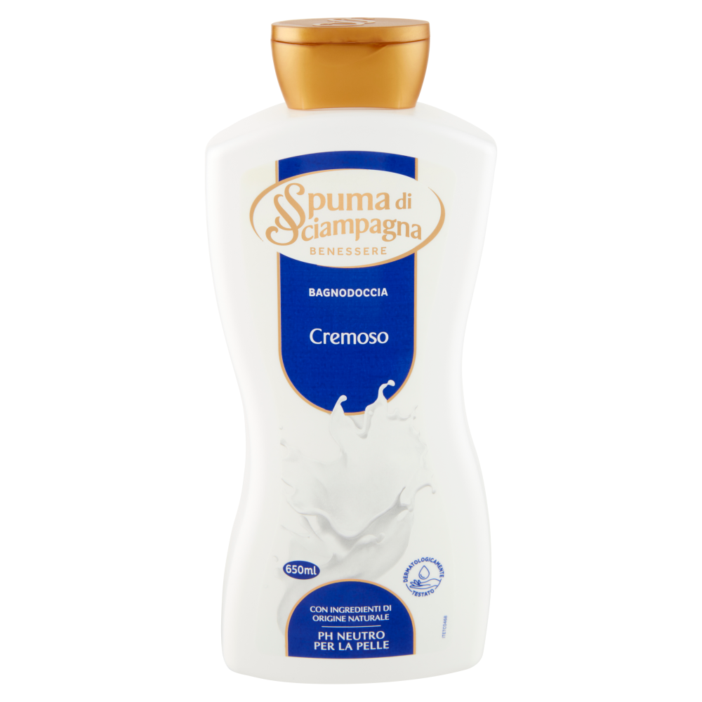 Spuma Di Sciampagna Benessere Bagnodoccia Cremoso 650 ml - -