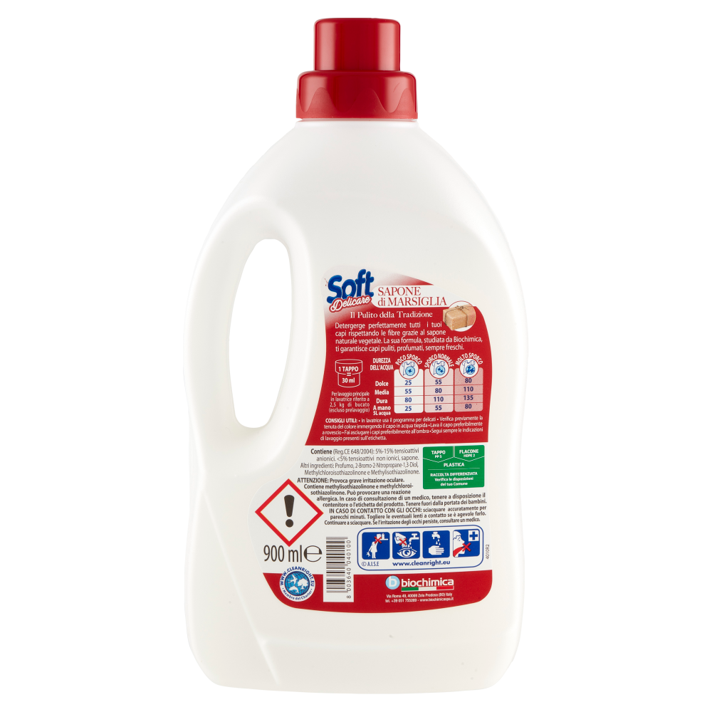 Soft Sapone Liquido Marsiglia 900ml, , large
