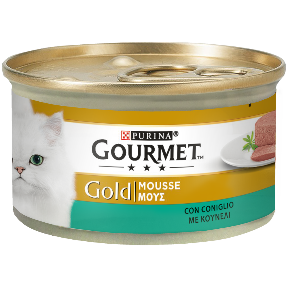 Gourmet Gold Mousse Conigli 85 g, , large