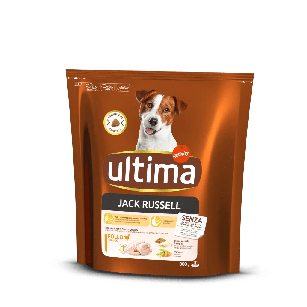 Ultima Dog Jack Russell Pollo 800 g - -