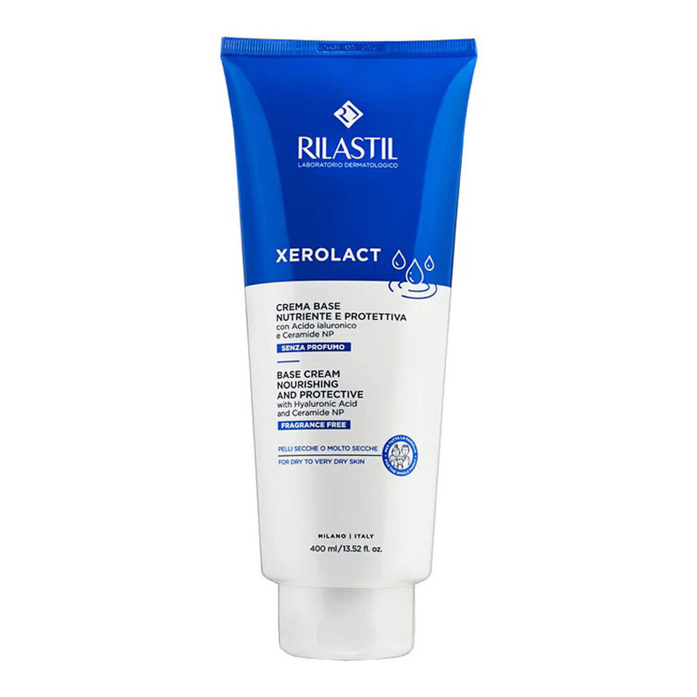 Rilastil Xerolact Crema Base Nutriente e Protettiva Corpo 400 ml, , large