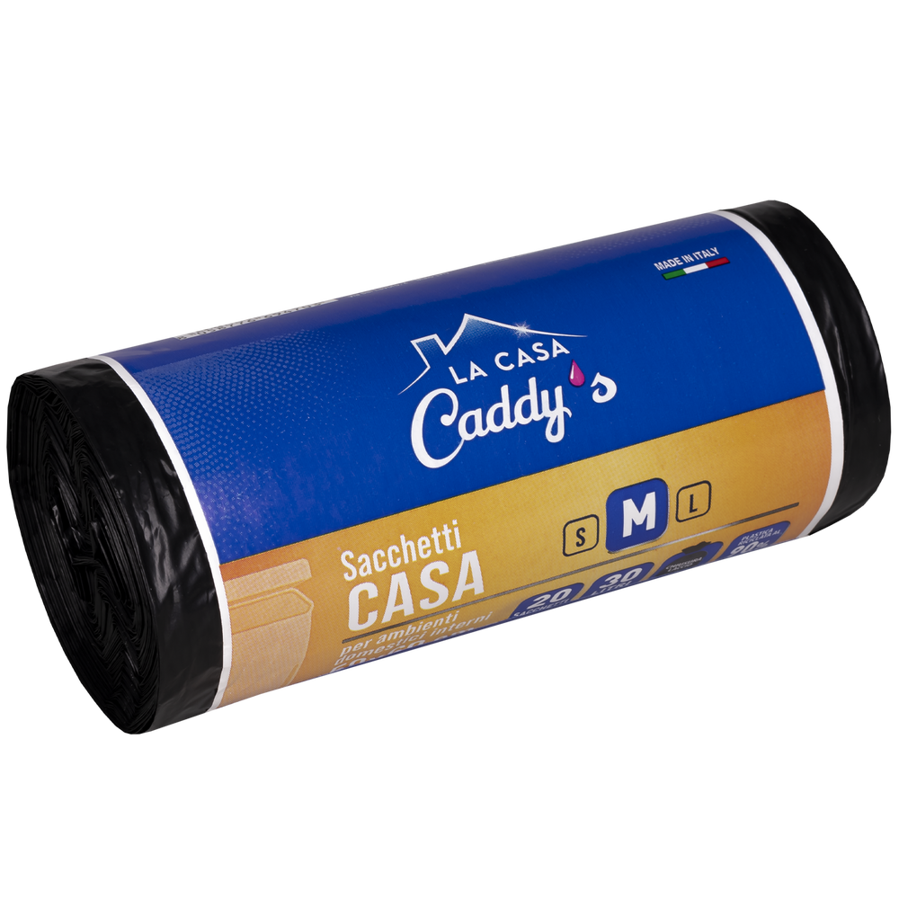 Caddy's Sacchetti M Nero 50x60 20 Pezzi, , large