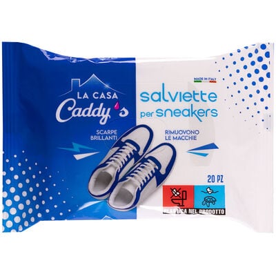 Caddy's Salviette Sneakers 20 Pezzi 