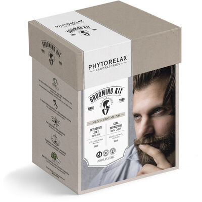 Phytorelax Grooming Kit Detergente 2 in 1 e Cera Definizione