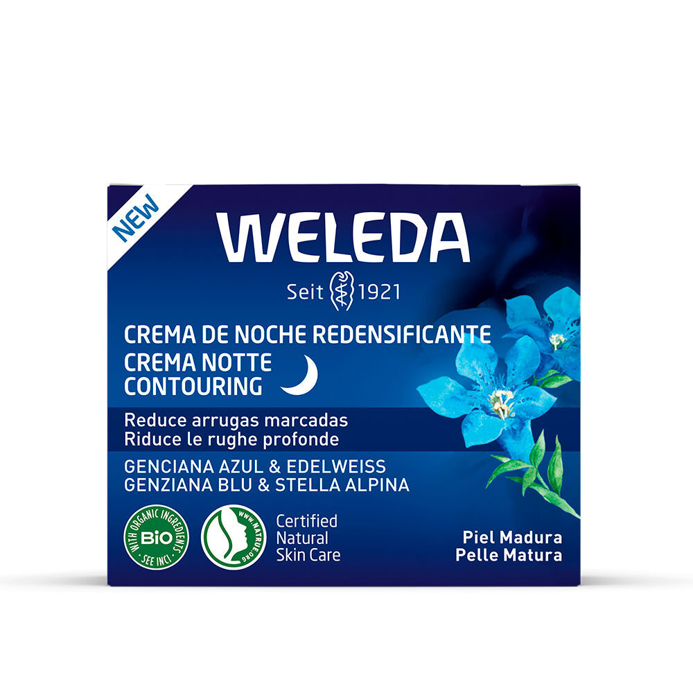 Weleda Blu Gencentiana e Stella Alpina Crema Ridensificante Notte 40 ml, , large