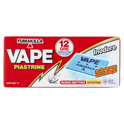 Vape Ricarica Piastrine Inodore 30 Pezzi