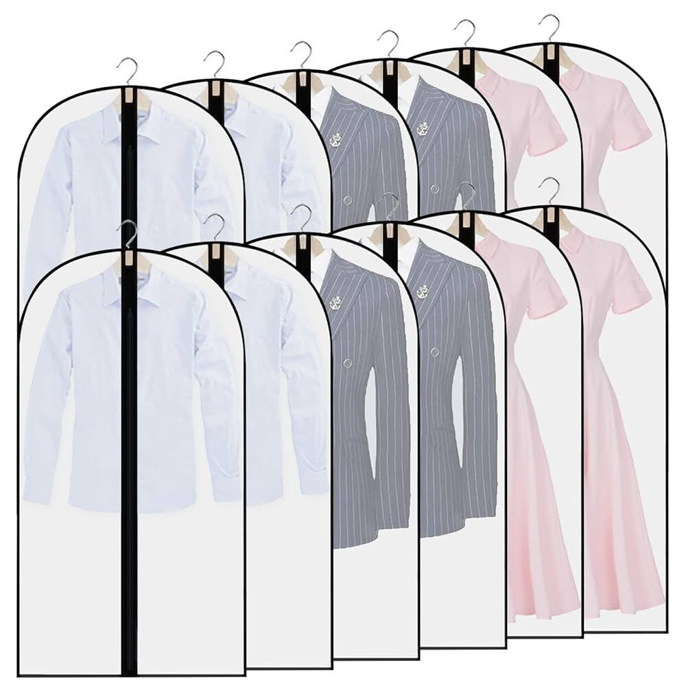 Perfetto Eco Copertura Abiti 61x137 cm con Cerniera, , large