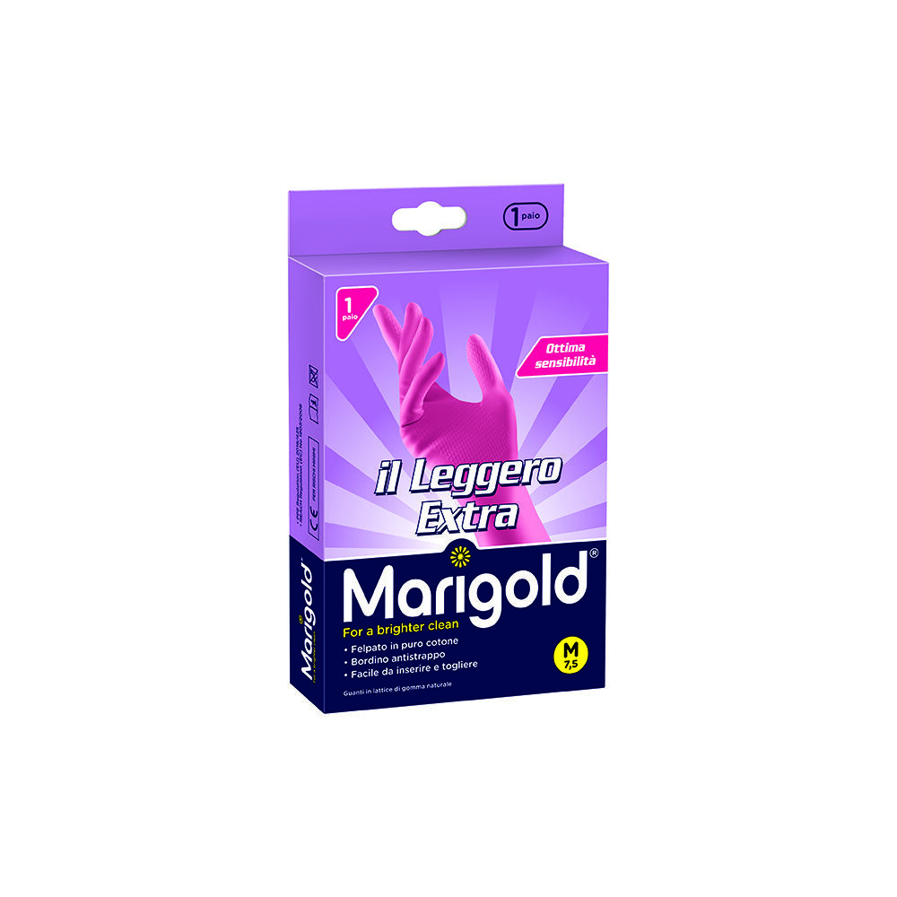 Marigold Guanti Leggeri Misura Media, , large