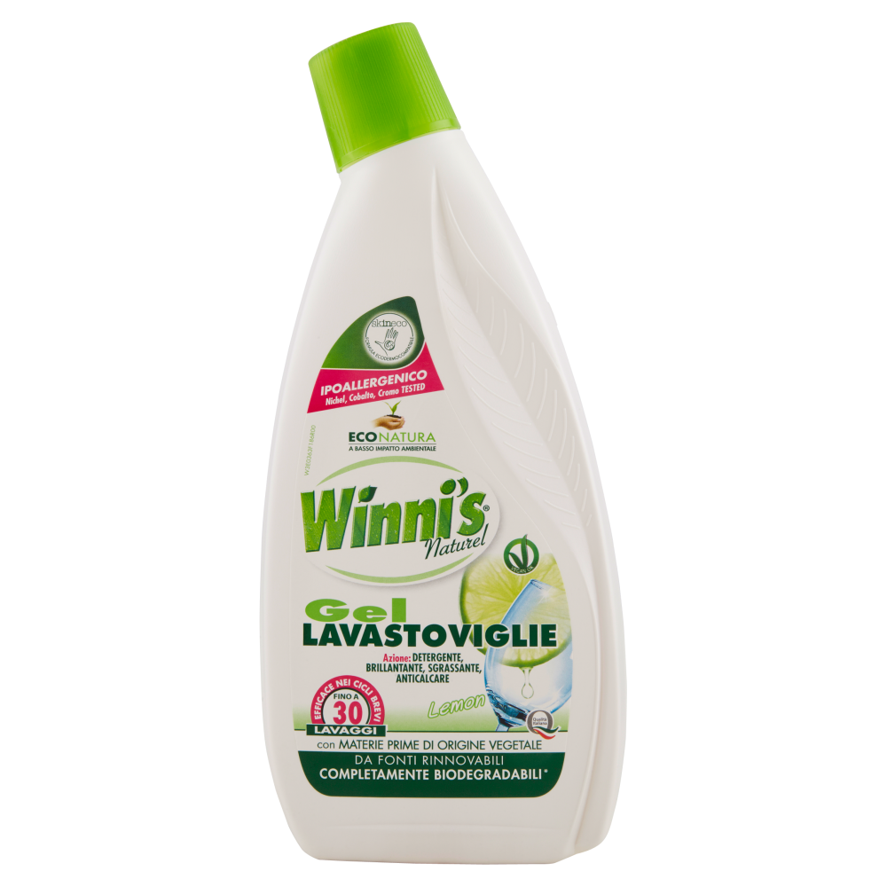 Winni's Naturel Lemon Gel Lavastoviglie 750 ml, , large