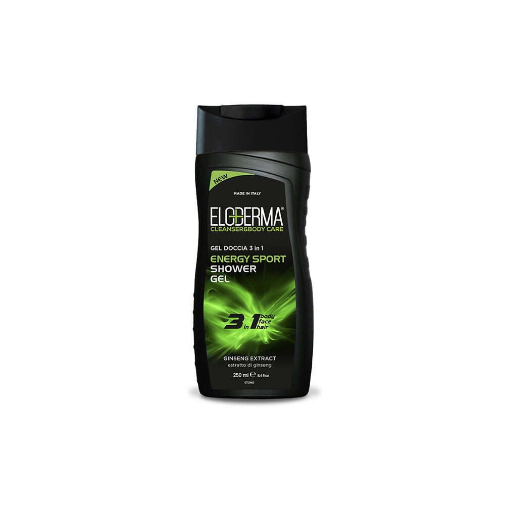 Eloderma Energy Sport Gel Doccia 3in1 Uomo 250 ml, , large