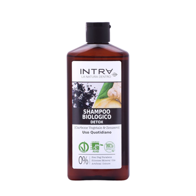 Intra Carbone Vegetale e Zenzero Shampoo Detox 250ml