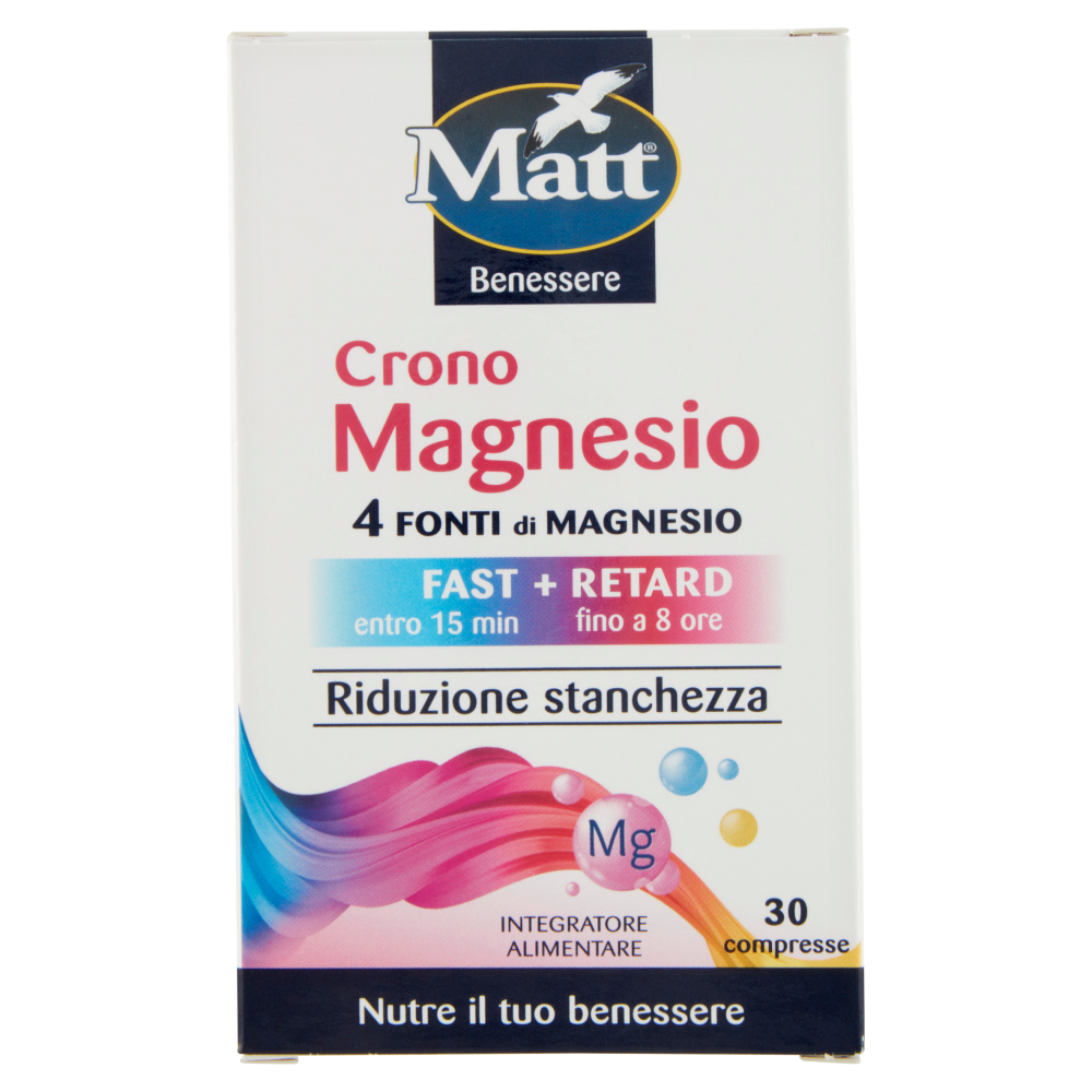 Matt Benessere Crono Magnesio 30 compresse, , large