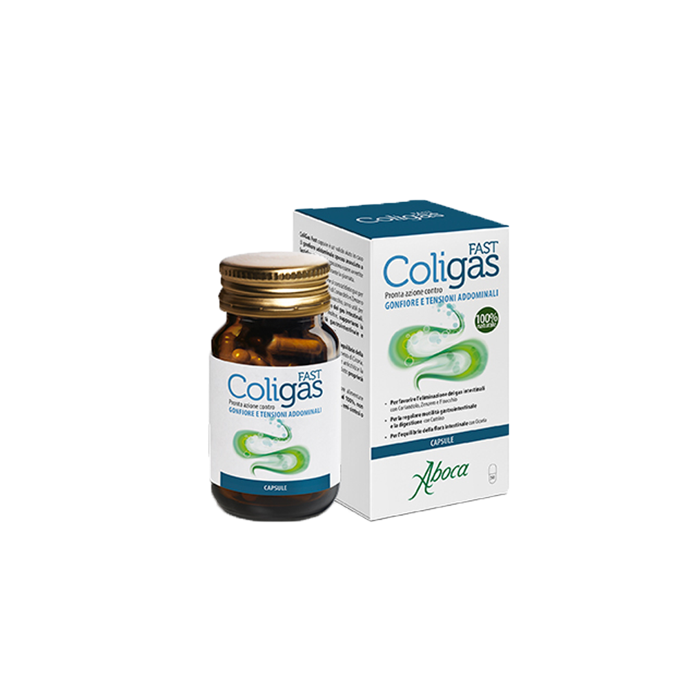 Aboca Coligas Fast 50 Capsule, , large