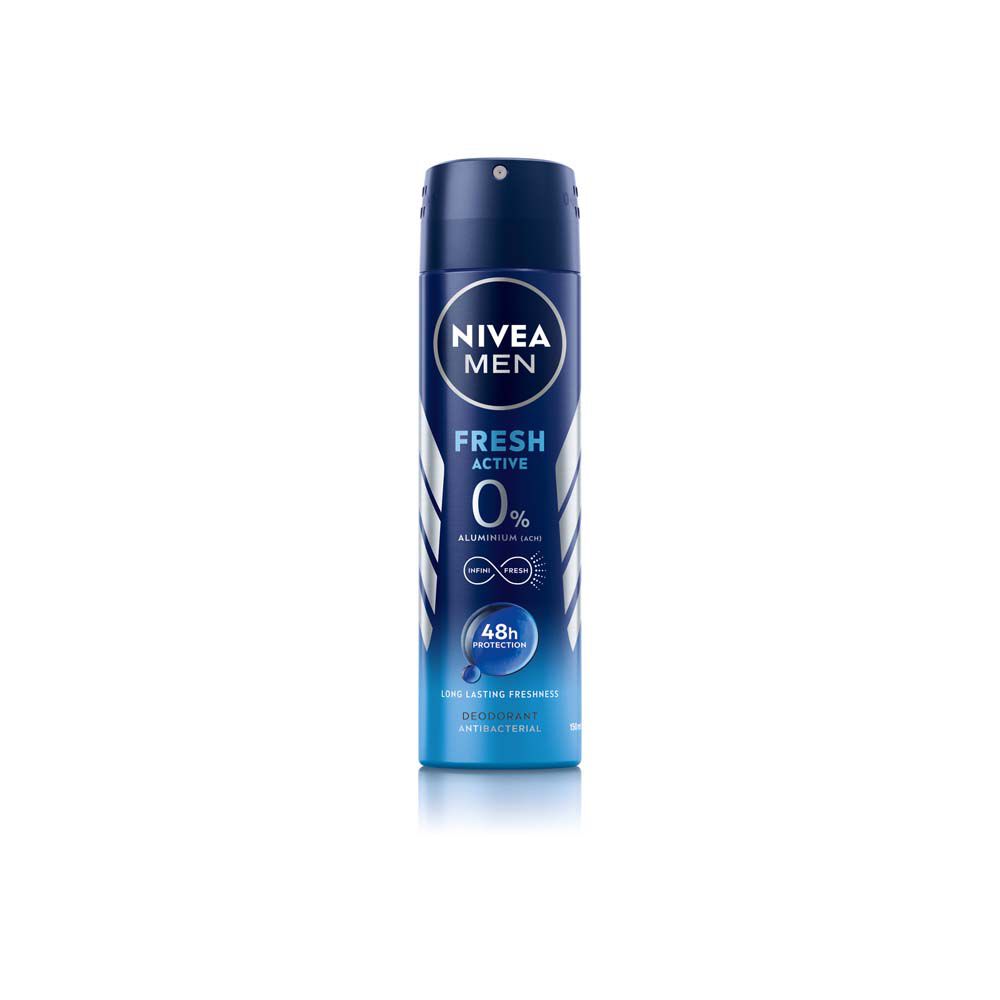 Nivea Men Fresh Active Deodorant 150 ml - -