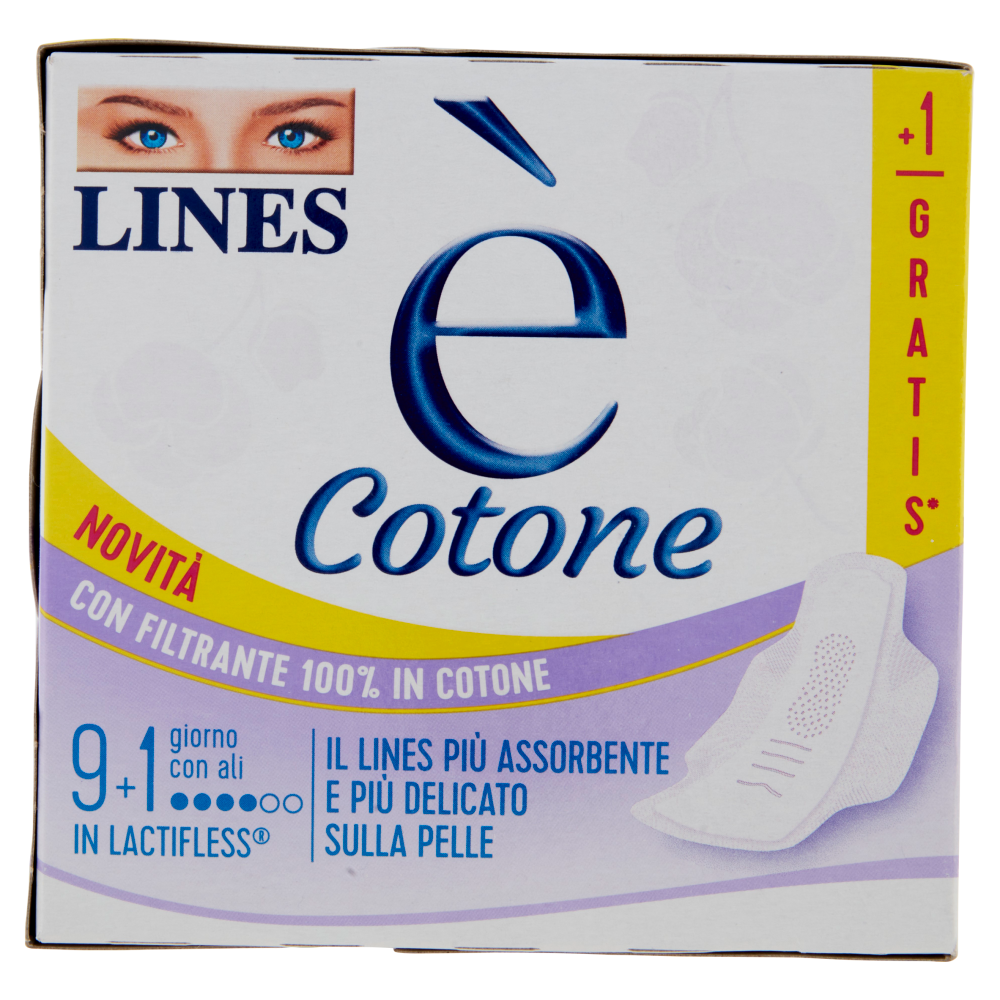Lines è Cotone Giorno con Ali 9 + 1 Pezzi - -