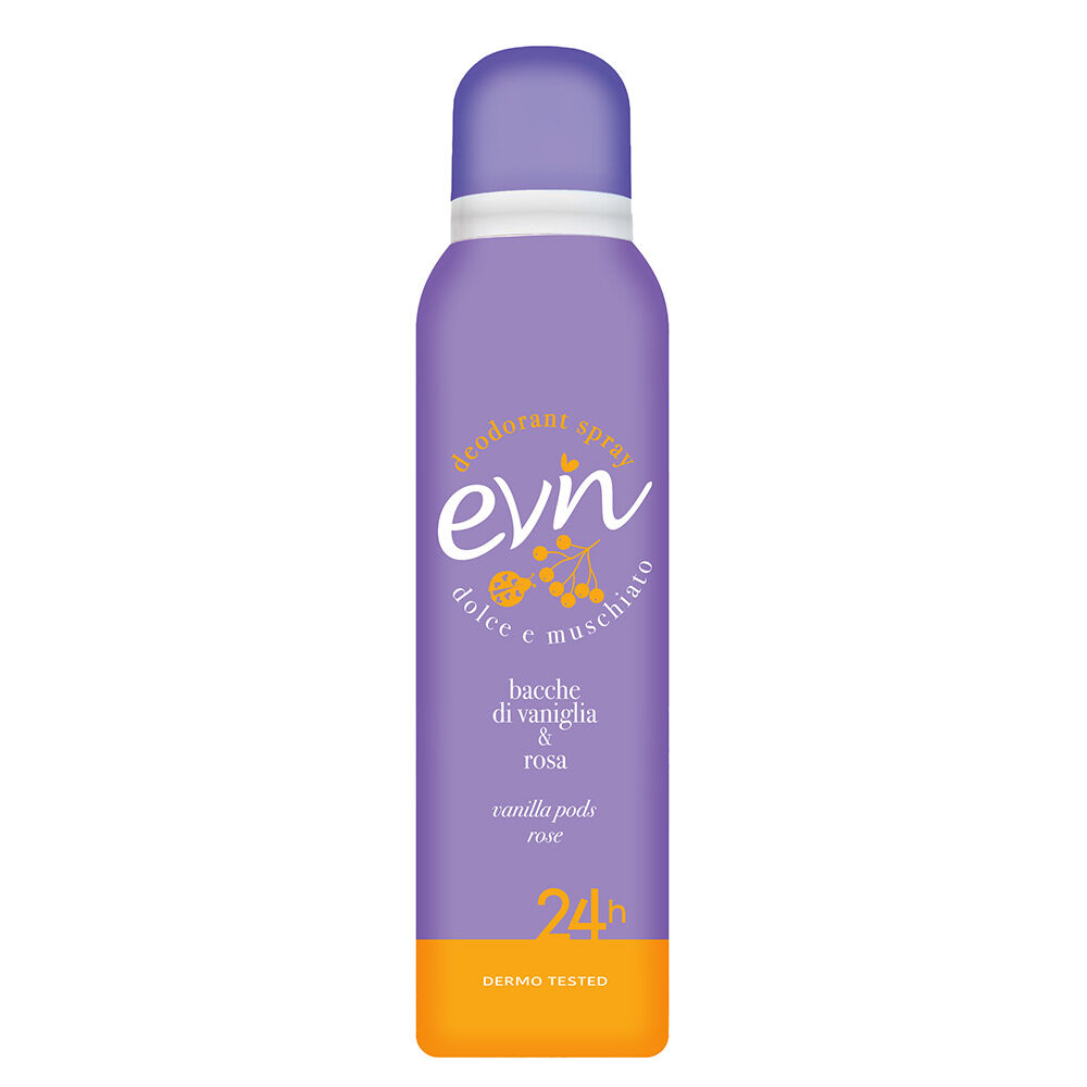 Deodorante Spray Bacche Di Vaniglia E Rosa 150 ml - Immagine 2