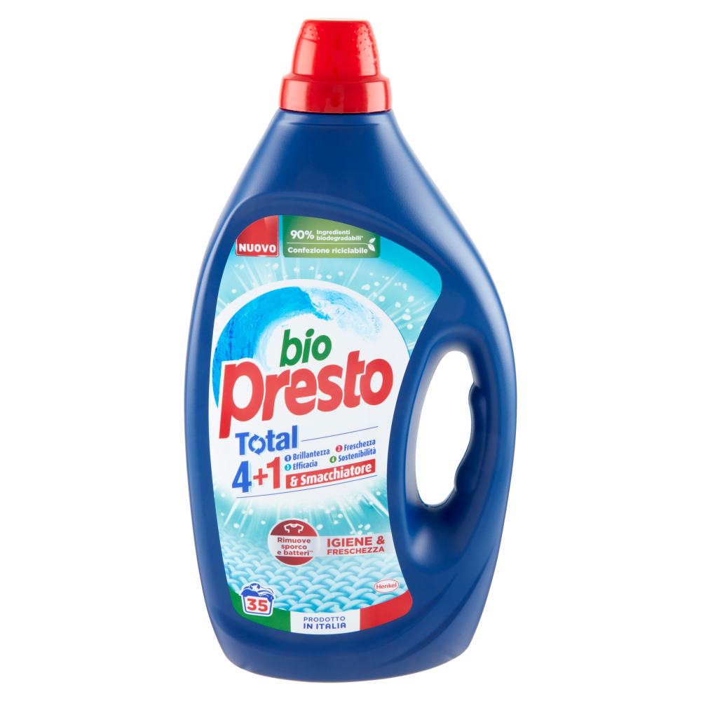 Bio Presto Liquido Aromatherapy Sensazioni Floreali Orchidea 35 Lavaggi 1575 mL - -