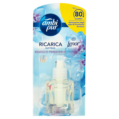Ambi Pur Lenor Risveglio Primaverile Profumatore per Ambienti Elettrico Ricarica 20 ml