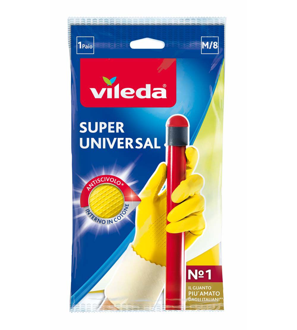 Vileda Guanti Super Universal M/8 - -