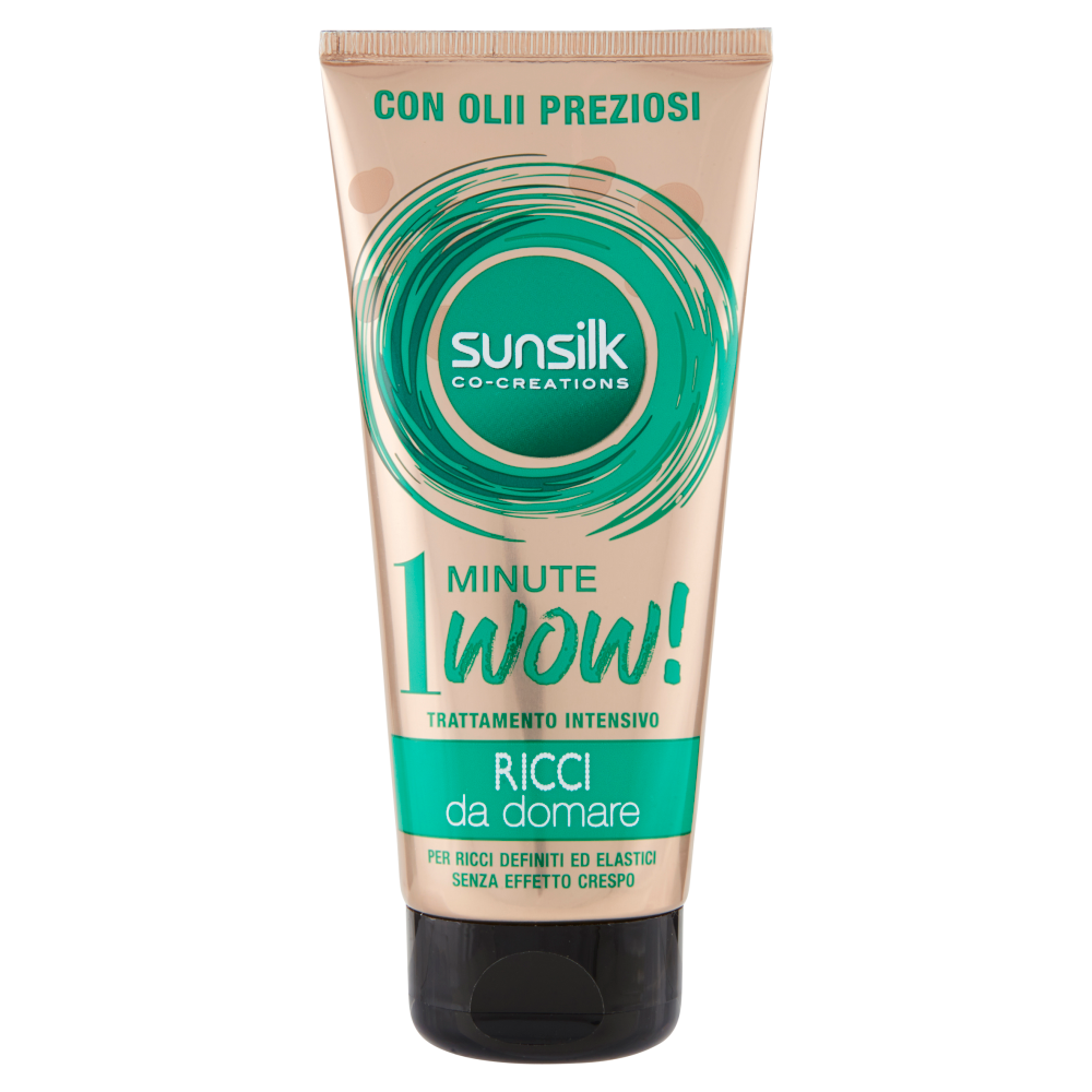 Sunsilk 1 Minute Wow Trattamento Intensivo Capelli Ricci 180 ml - -