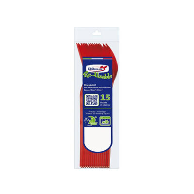Dopla Cucchiai Compact Rosso 15 pezzi	