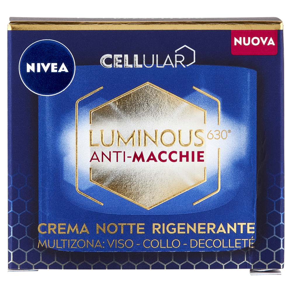 Nivea Cellular Luminous630 Anti-Macchie Crema Notte Rigenerante 50 ml, , large